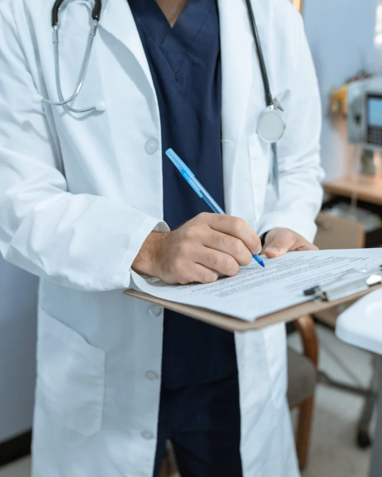 Dream ivf doctor writing notes